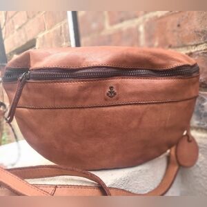 Harbour 2nd Jutta Cognac CrossBody bag  Waist bag  new